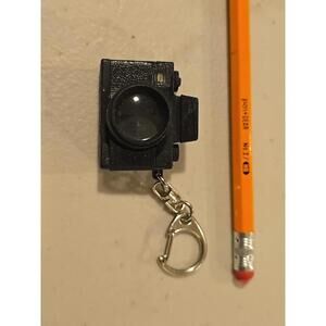 Vintage Camera Keyring Flash & Shutter Sound Works